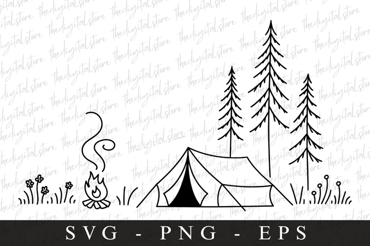 Cricut Camping Svg Image 8