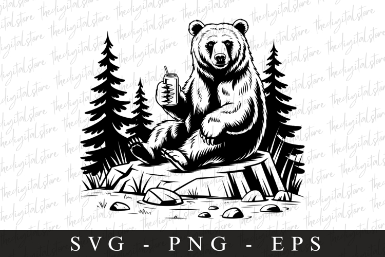 Bear Svg | Camping Svg | Svg Cut Files