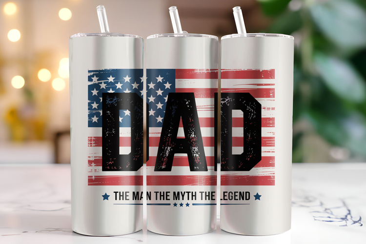 Dad Tumbler Wrap | Fathers day | Sublimation | Tumbler