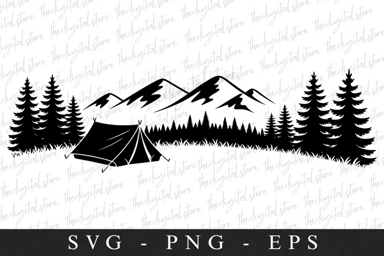 Camping Svg | Camping Svg | Svg Cut Files