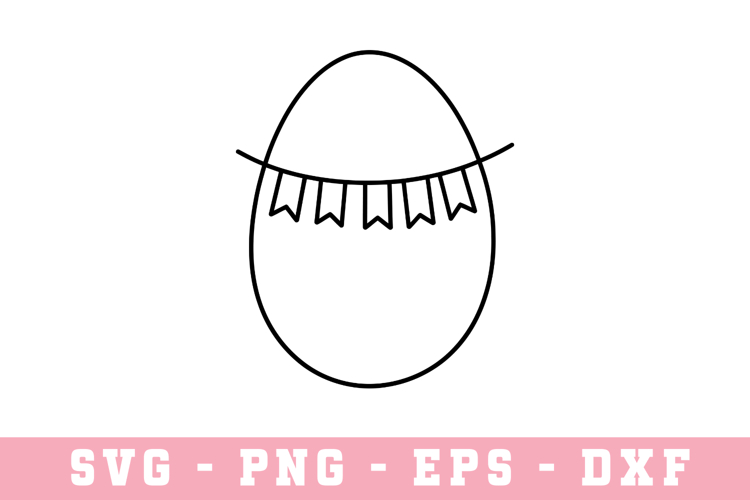 Egg Silhouette Image 5