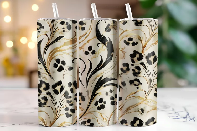 Leopard Tumbler Wrap | Sublimation | Tumblers