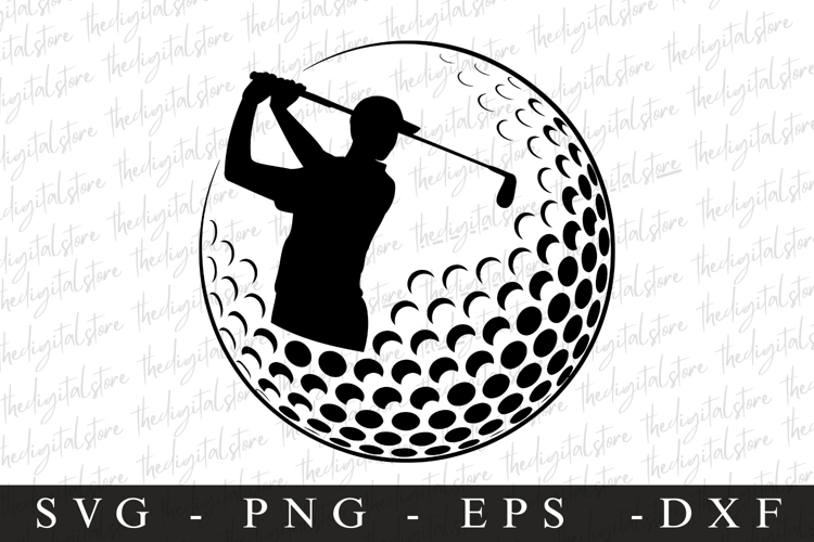 Golf ball SVG | SVG Cut files | Cricut