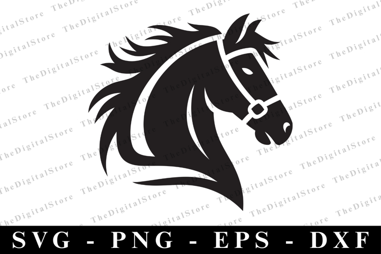 Horse Silhouette Image 6