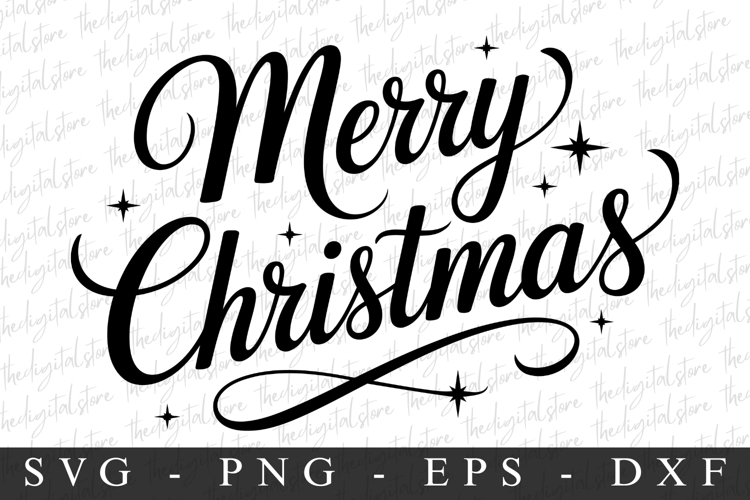 Merry Christmas Tree Svg Image 5