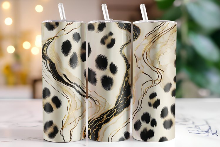 Leopard Tumbler Wrap | Sublimation | Tumblers example image 1