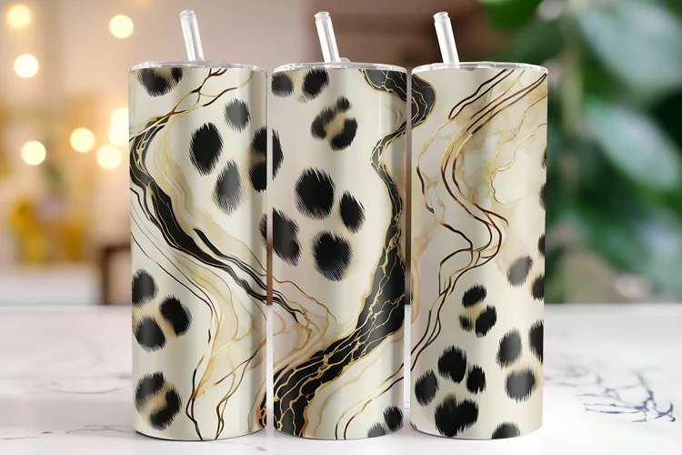 Leopard Tumbler Wrap | Sublimation | Tumblers