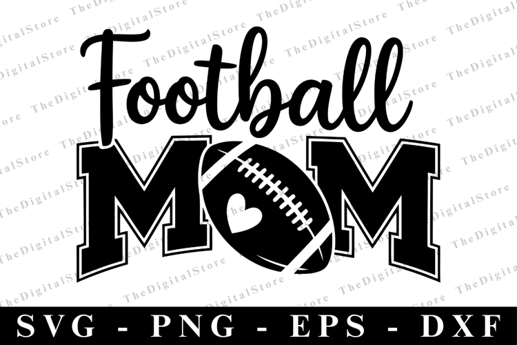 Cricut Football Mom Svg Image 18