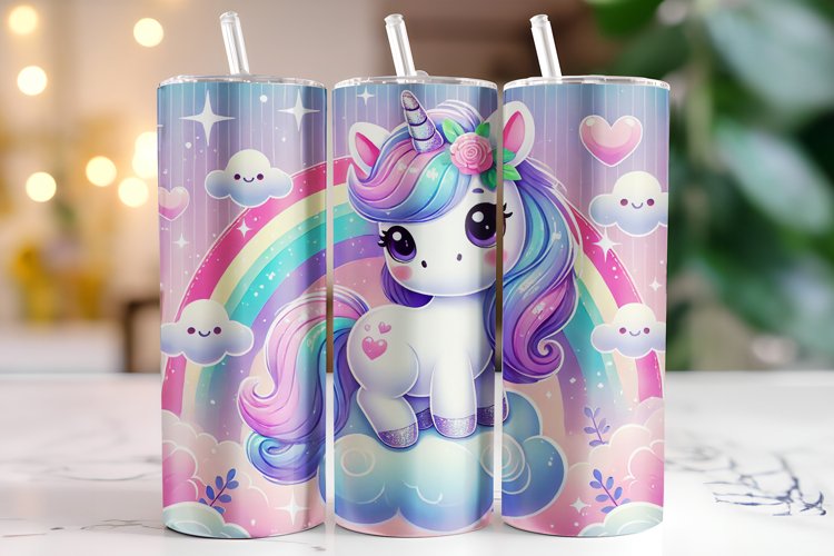 Unicorn Tumbler Wrap | Sublimation | Tumblers