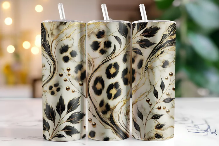 Leopard Tumbler Wrap | Sublimation | Tumblers
