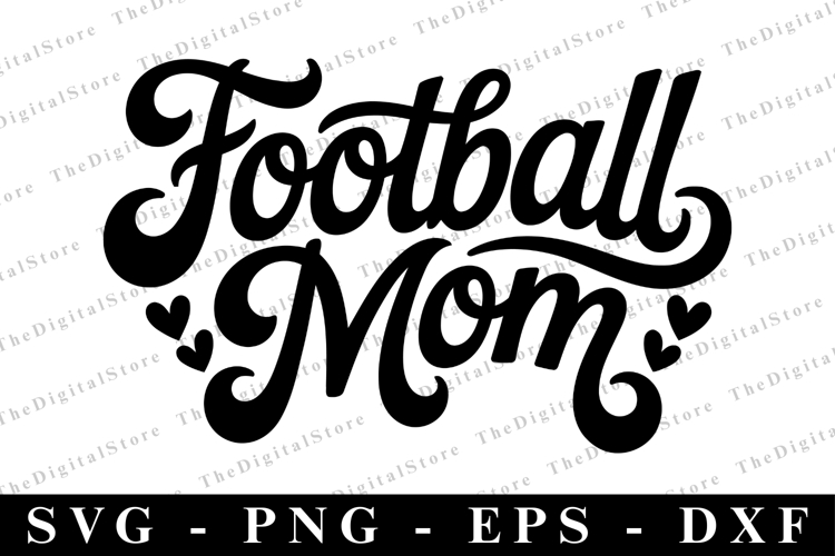 Cricut Football Mom Svg Image 19