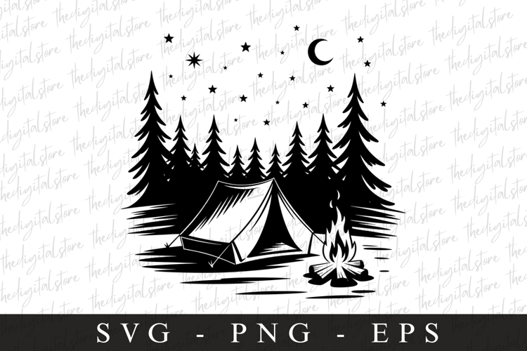 Cricut Camping Svg Image 11