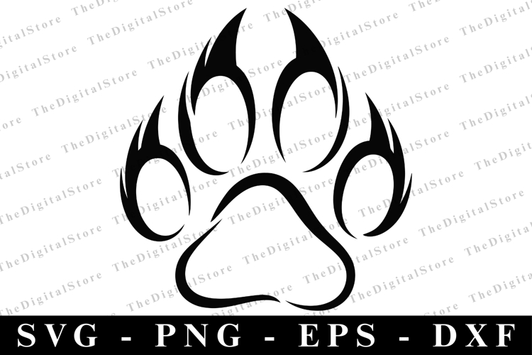 Paw SVG | SVG Cut files | Cricut