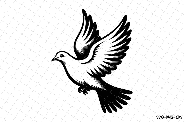 Pigeon Silhouette Image 15