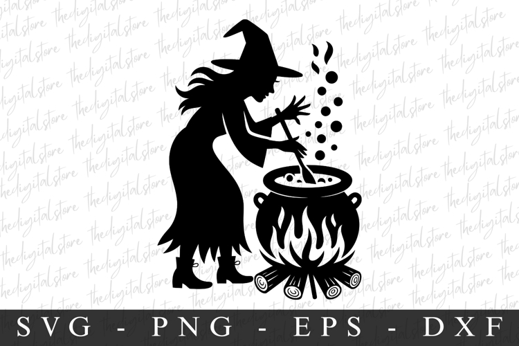 Witch Silhouette Image 24