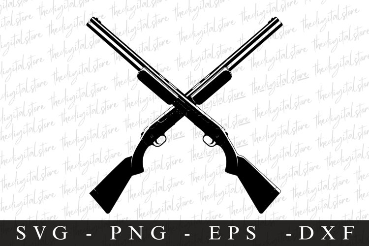 Shotguns SVG | SVG Cut files | Cricut
