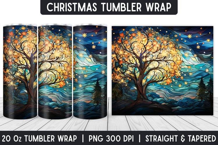 Christmas Tumbler Wrap Image 14