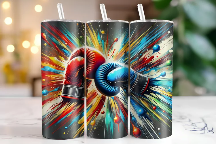Boxing Tumbler Wrap | Sublimation | Tumblers