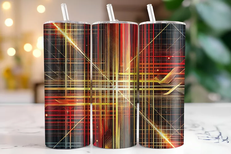 Abstract Tumbler Wrap | Sublimation | Tumblers