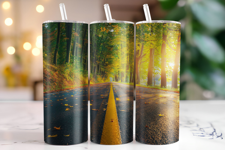 Forest Tumbler Wrap | Sublimation | Tumblers