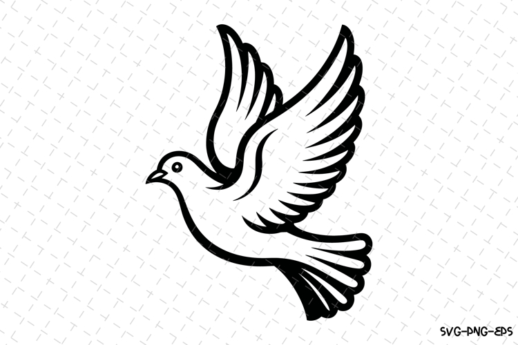 Pigeon Silhouette Image 16