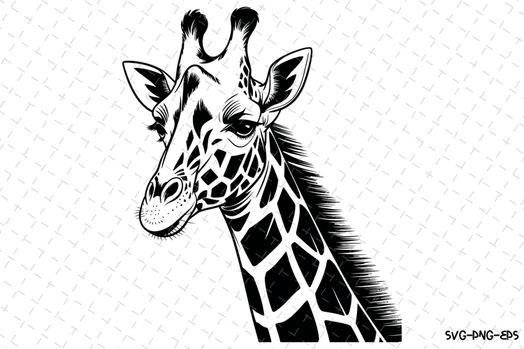 Giraffe Silhouette Image 15