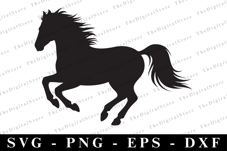Horse Silhouette Image 7