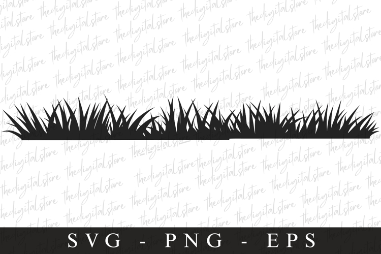 Grass Silhouette Image 13