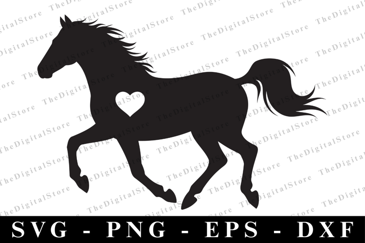 Horse Silhouette Image 5