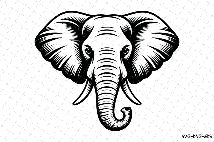 Cute Elephant Silhouette Image 17