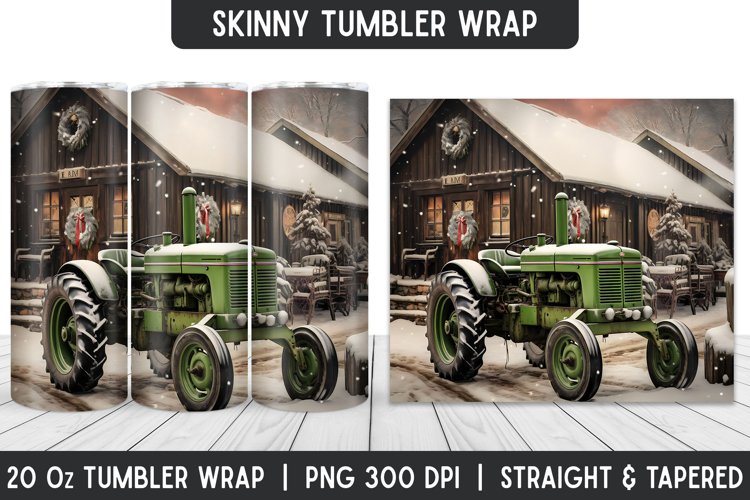 Christmas Tumbler Wrap Image 9