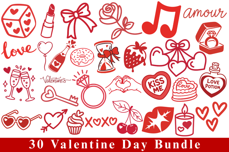 Mega Valentines Day Svg Bundle