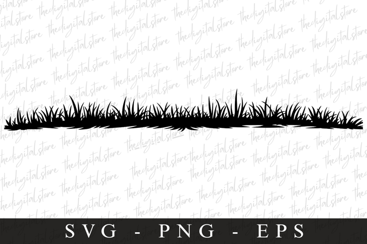 Grass Silhouette Image 11