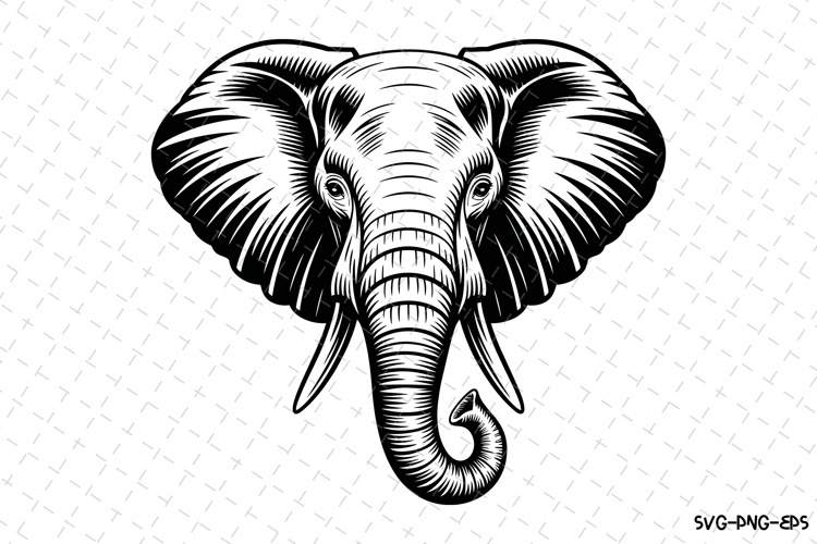 Cute Elephant Silhouette Image 19