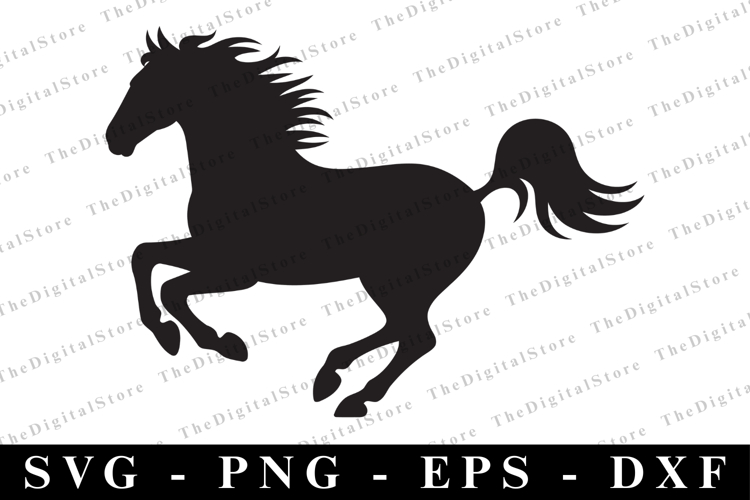 Horse Silhouette Image 14