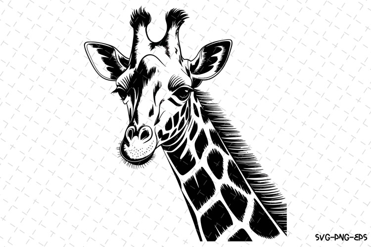 Giraffe Silhouette Image 14