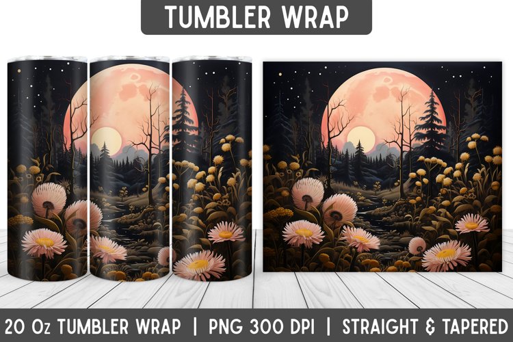 Halloween Tumbler Wrap Image 5