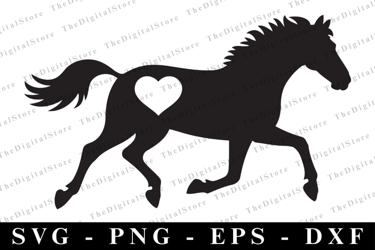 Horse Silhouette Image 15
