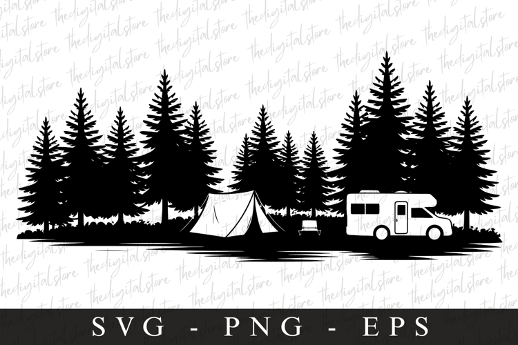 Cricut Camping Svg Image 16
