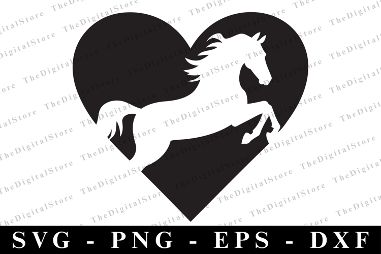 Horse Silhouette Image 19