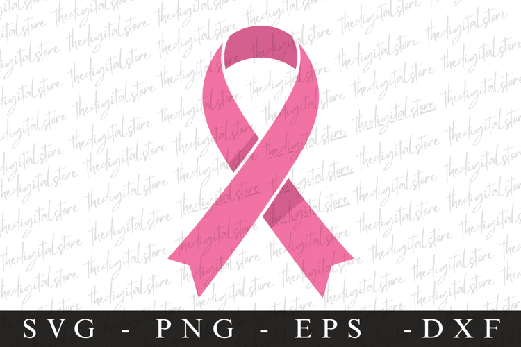 Pink ribbon SVG | SVG Cut files | Cricut