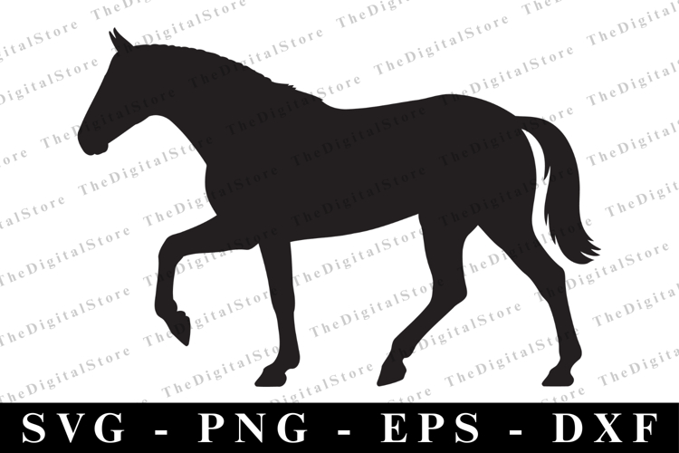 Horse Silhouette Image 11