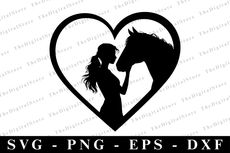 Horse Silhouette Image 19
