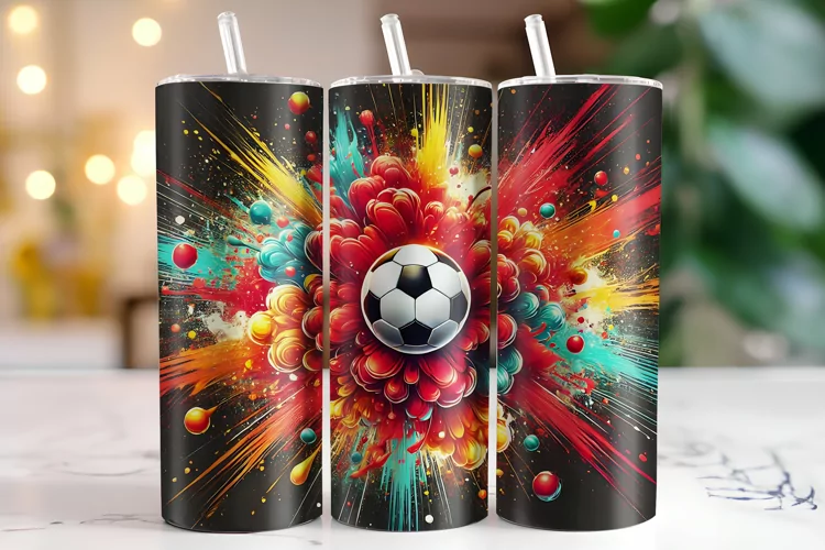 Football Tumbler Wrap | Sublimation | Tumblers
