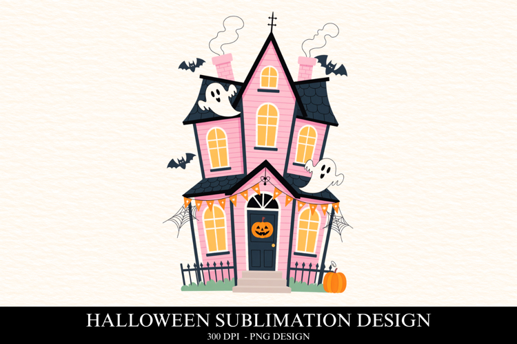Halloween Haunted House Clipart PNG | Spooky Season Png