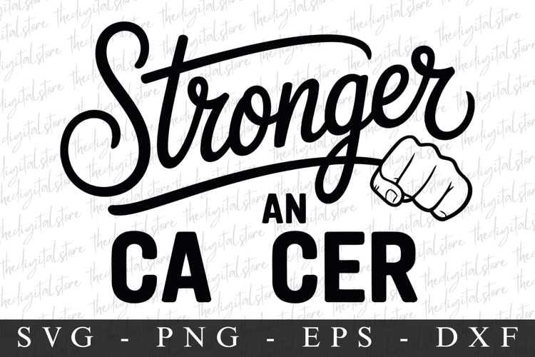 Stroger An Cancer PNG | Breast Cancer Awareness Png