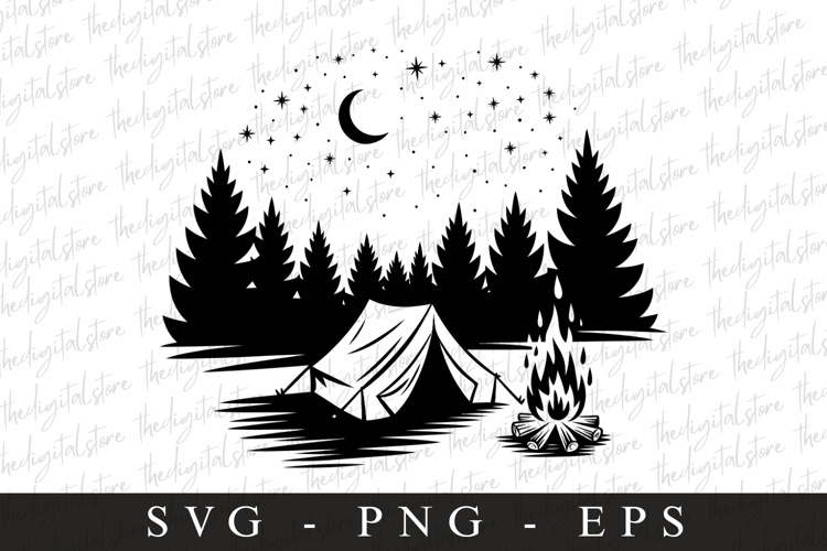 Cricut Camping Svg