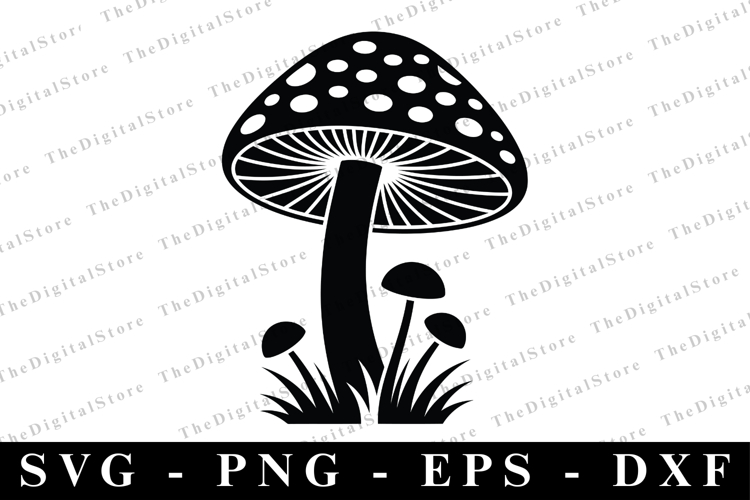 Mushrooms SVG | SVG Cut files | Cricut