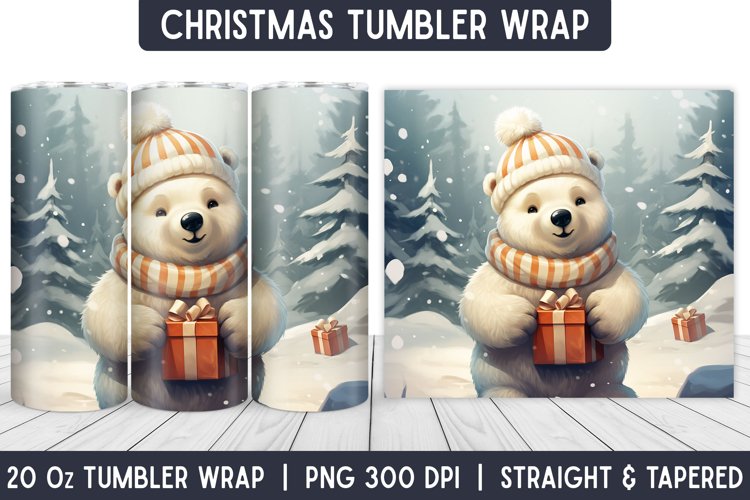 Christmas Tumbler Wrap Image 6