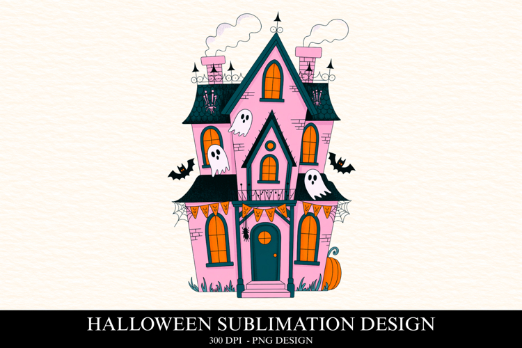 Haunted House Clipart Image 2